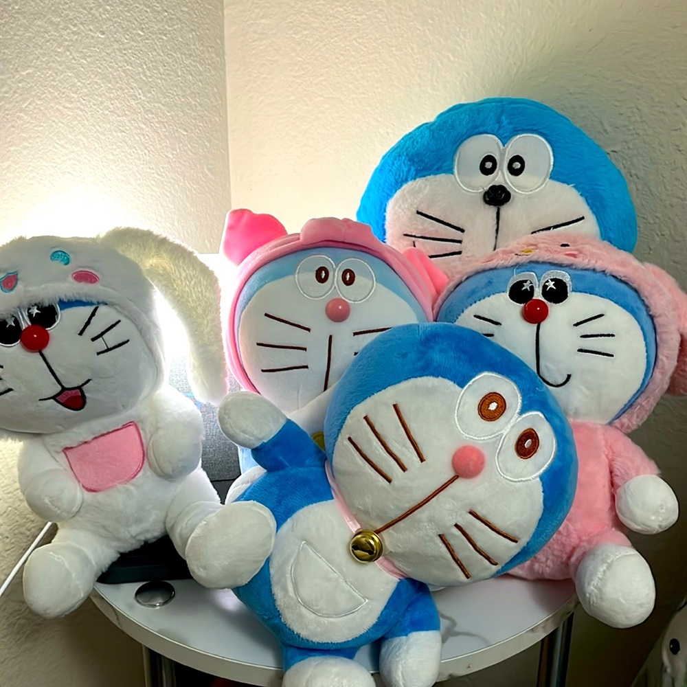 5 doraemon stuff animals
